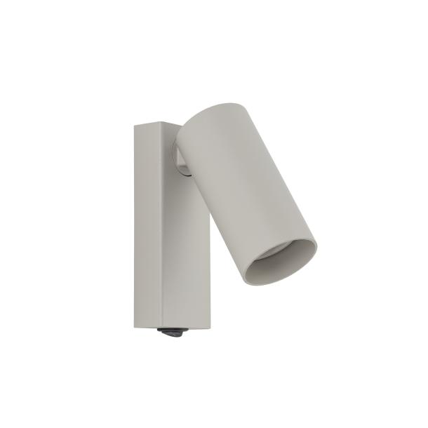 FOURTY stenska svetilka GU10 okrogla silk gray