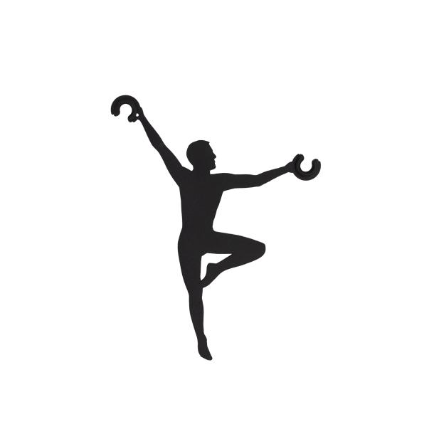 ACROBAT nosilec kablov črn