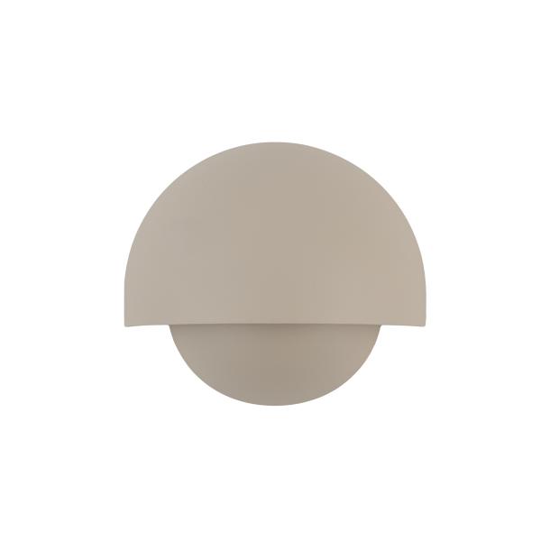 CABO stenska svetilka LED LED 10W toplo bela IP54 okrogla sand