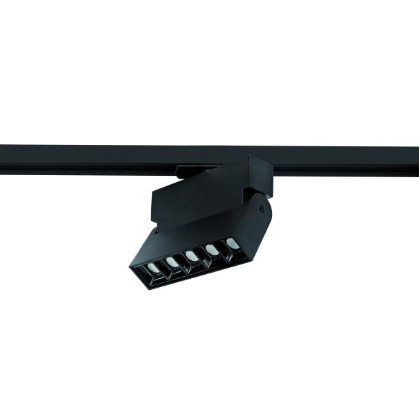 PROFILE FOCUS LED tračna svetilka 10W 4000K črna