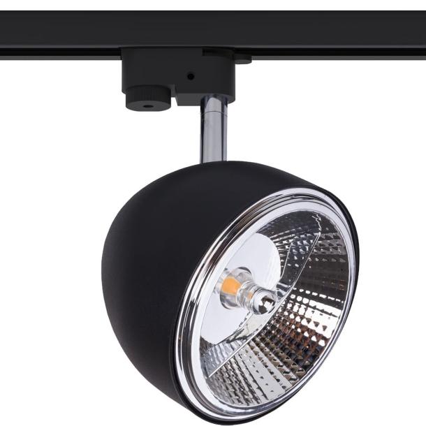 PROFILE VESPA tračna svetilka GU10, ES111 črna