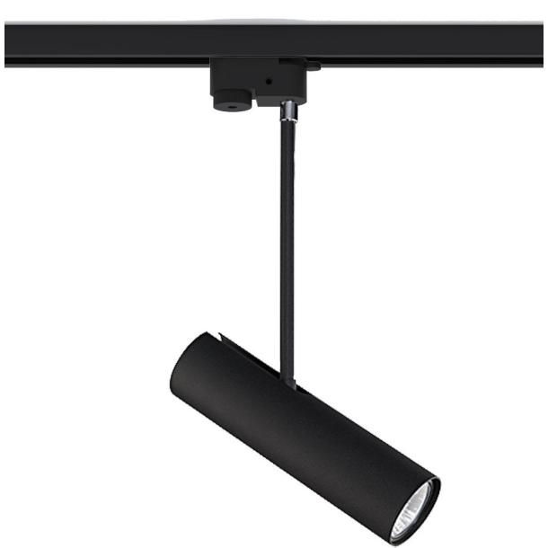 PROFILE EYE SUPER C tračna svetilka GU10 črna