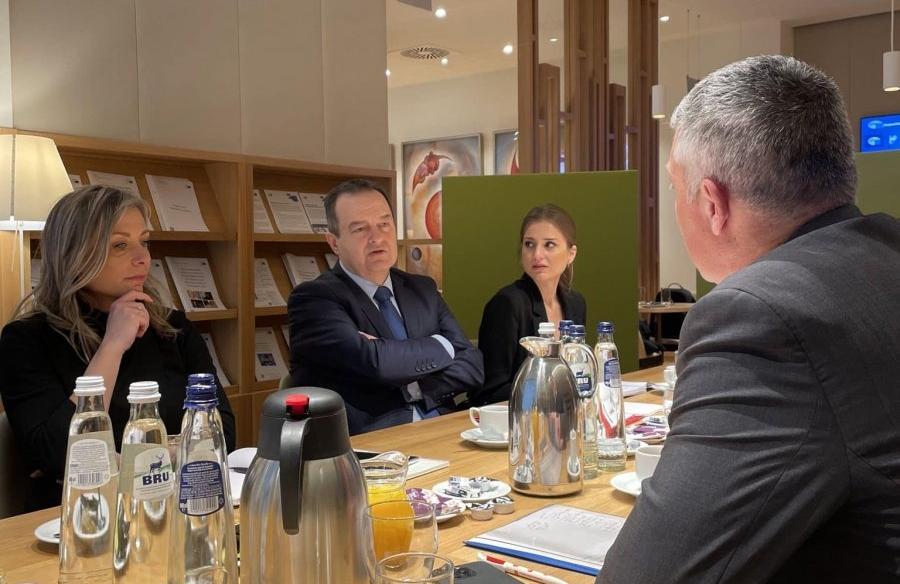 Nemec na srečanju s srbskim zunanjim ministrom Dačićem