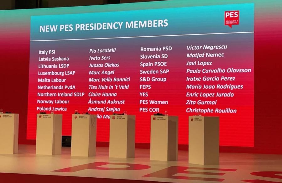 Nemec ponovno imenovan za člana predsedstva PES